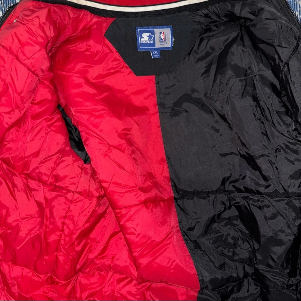 Vintage‎ 90's Chicago Bulls Starter Puffer Jacket Men's Size XXL